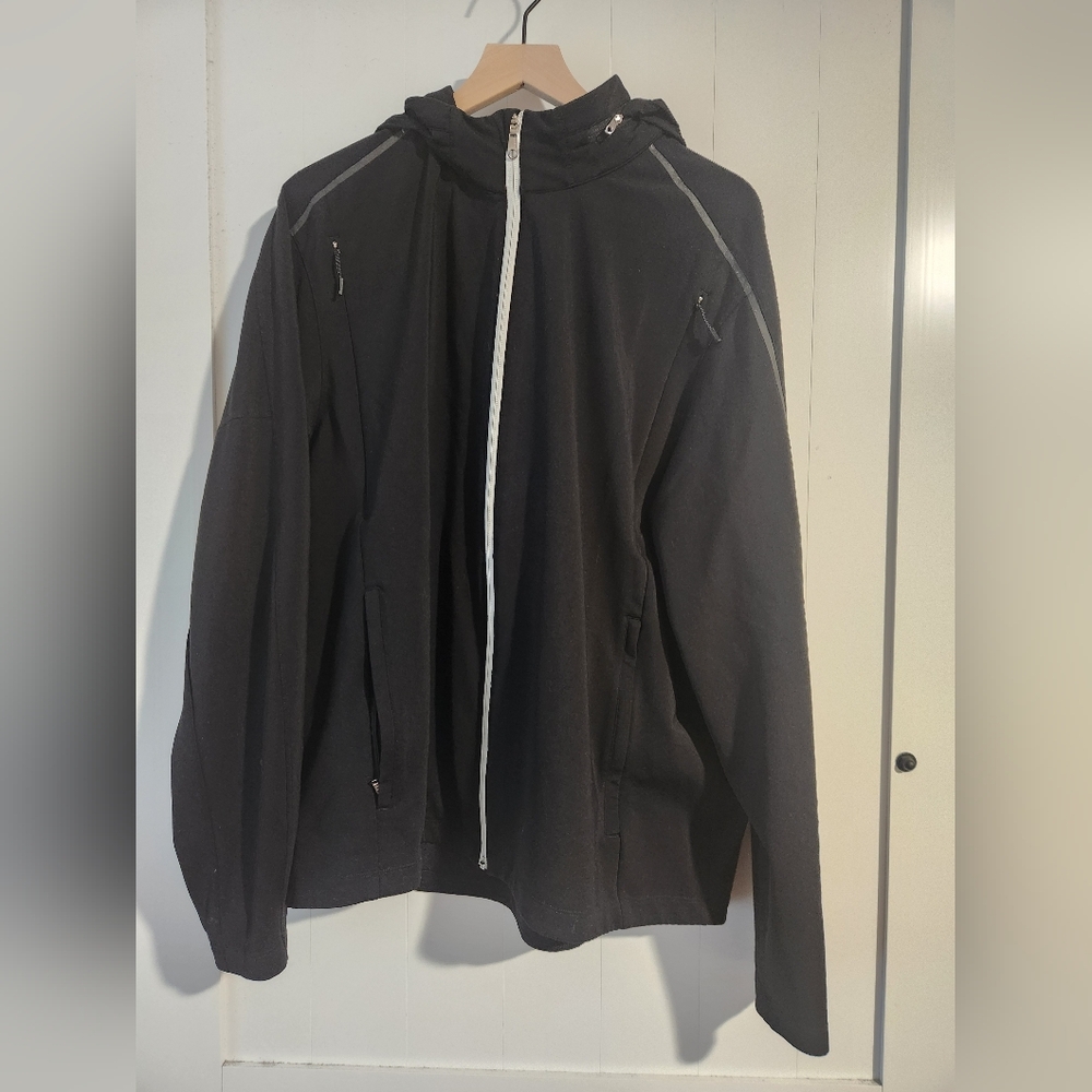 Lululemon Athletica Black Windbreaker Jacket